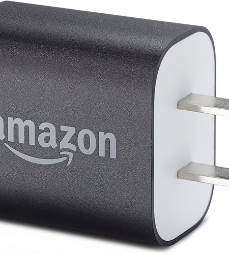 5W USB Official OEM Charger and Power Adapter for Fire Tablets and Kindle Ereaders - Black