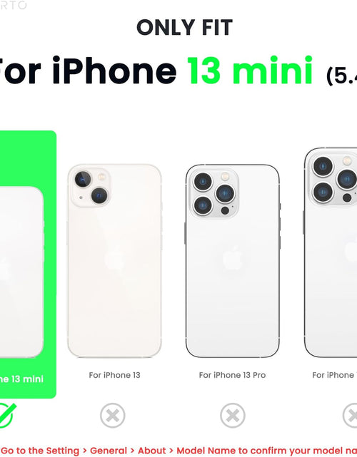 Load image into Gallery viewer, Compatible with Iphone 13 Mini Case, Slim Liquid Silicone 3 Layers Full Covered Soft Gel Rubber with Microfiber Case Cover 5.4 Inch-Midnight
